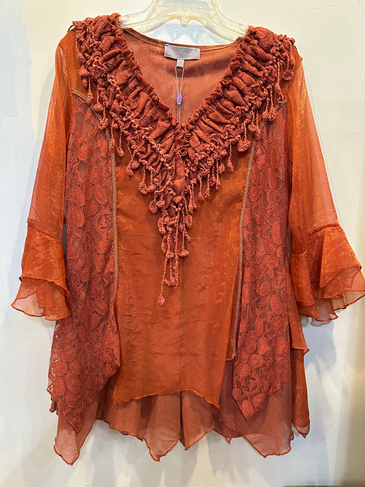 Rust Blouse